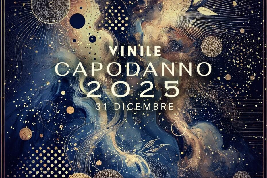 flyer capodanno vinile 2025 roma