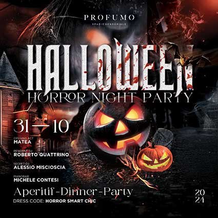 flyer Halloween Profumo Spazio Sensoriale