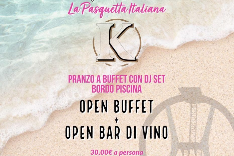 foto pranzo buffet Pasquetta Kursaal Ostia